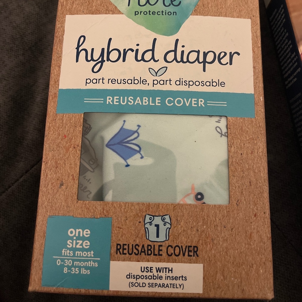 Pampers Pure Hybrid Diaper reusable cover